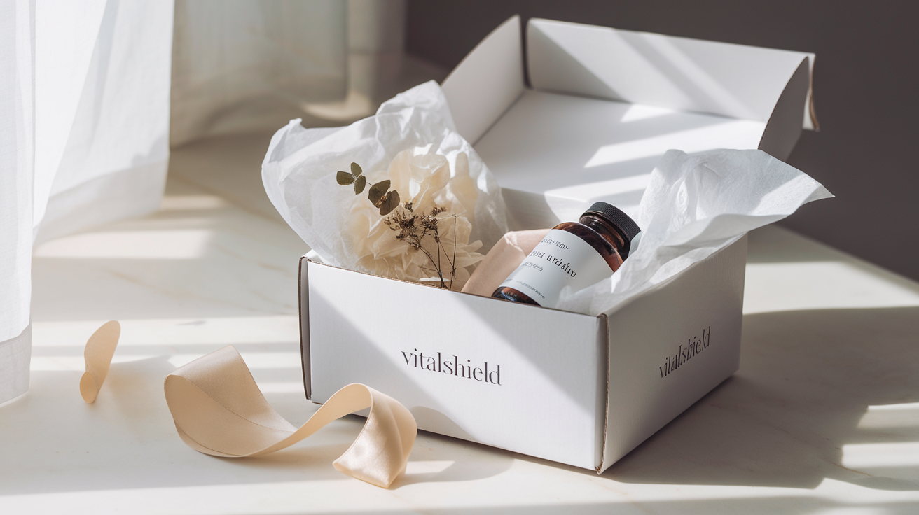 Imballaggio consegna VitalShield